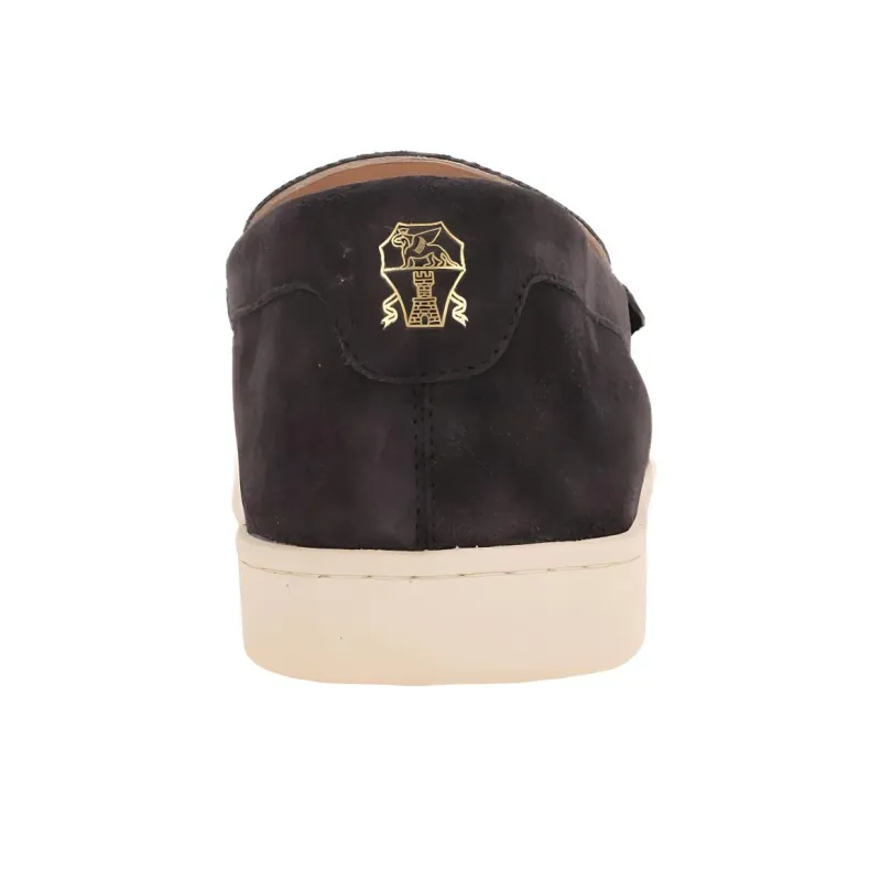Brunello Cucinelli Penny-Slot Round-Toe Loafers-4