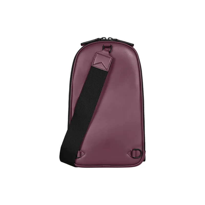 MONTBLANC Calfskin Crossbody Bag Women's Red-2