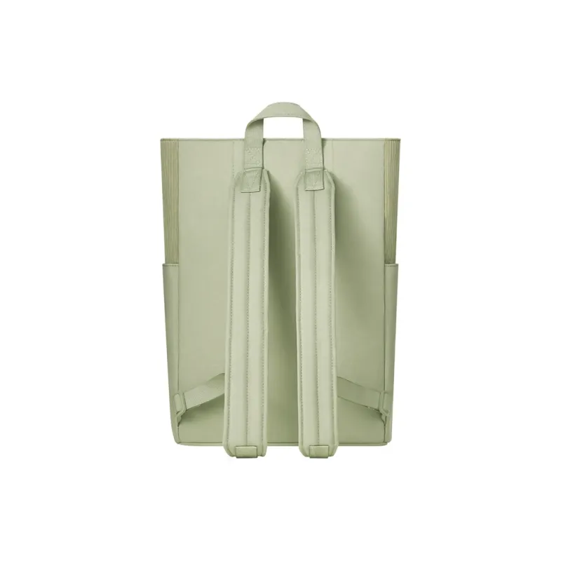 MAH Polyester Backpack Unisex Obsidian Black/Gray White Paint/Caramel/Cactus Green-15