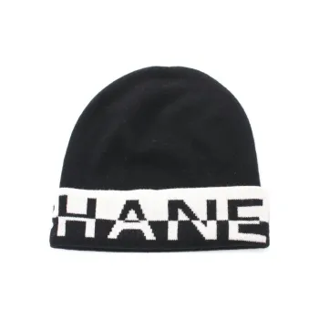CHANEL 1986 1988 Cashmere Beanie