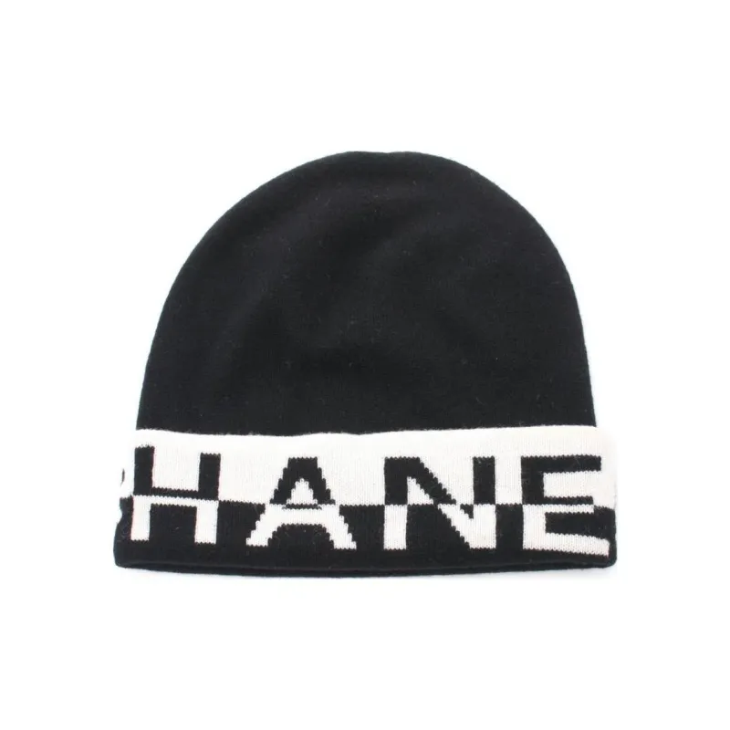 CHANEL Pre Owned 1986 1988 Cashmere Beanie-0