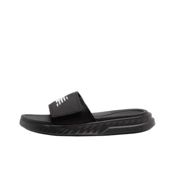New Balance NB 1501 Slip Resistant Abrasion Resistant Slide Slippers Unisex Black Loose Fit