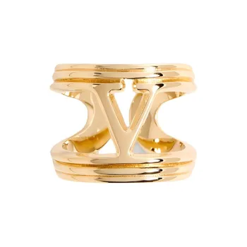 Valentino Metal Rings Women's Gold