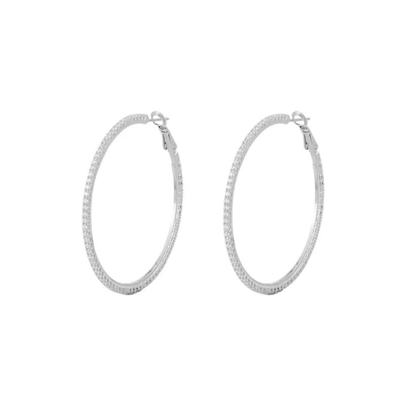 EAR PARTNER 925 Silver Needles Earrings Women's-1