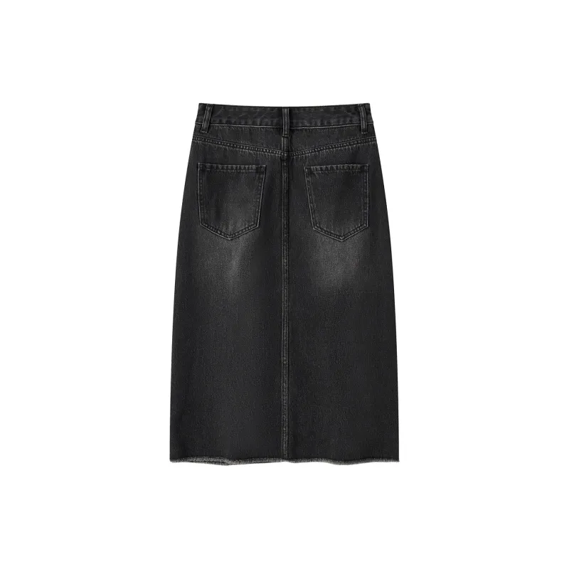SEM/R Denim Long Skirts Women's-13