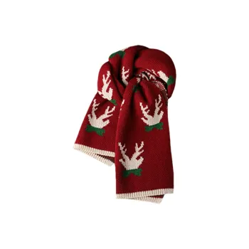 KOMY Acrylic Knit Scarves Unisex