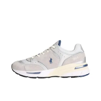 Polo Ralph Lauren Trackster 200 Low-Top Casual Shoes Men's Gray