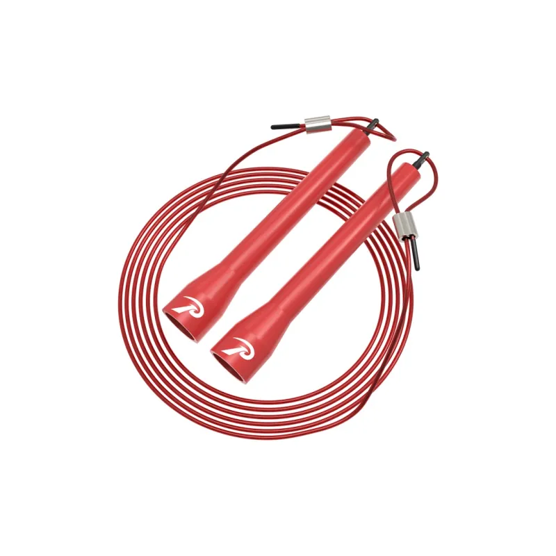 POVIT Professional Racing Non Countable Jump Ropes Fitness Crowd Steel Wire Rope PP Controller 3.1m-5