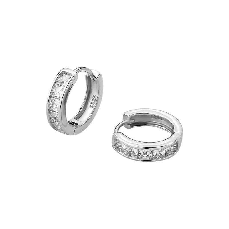 ICEGANG S925 Silver Earrings Unisex-1