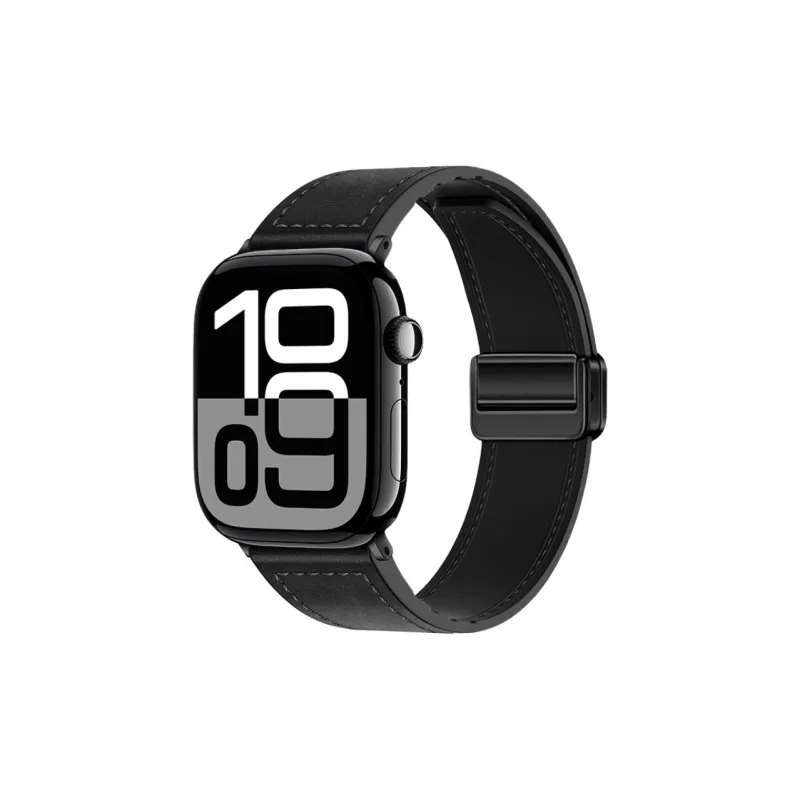 PULAISI Apple Compatibility Watch Band 160mm Genuine Leather Material-6