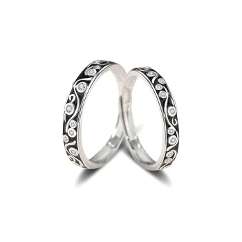 QIANCHANG S925 Silver Rings Unisex