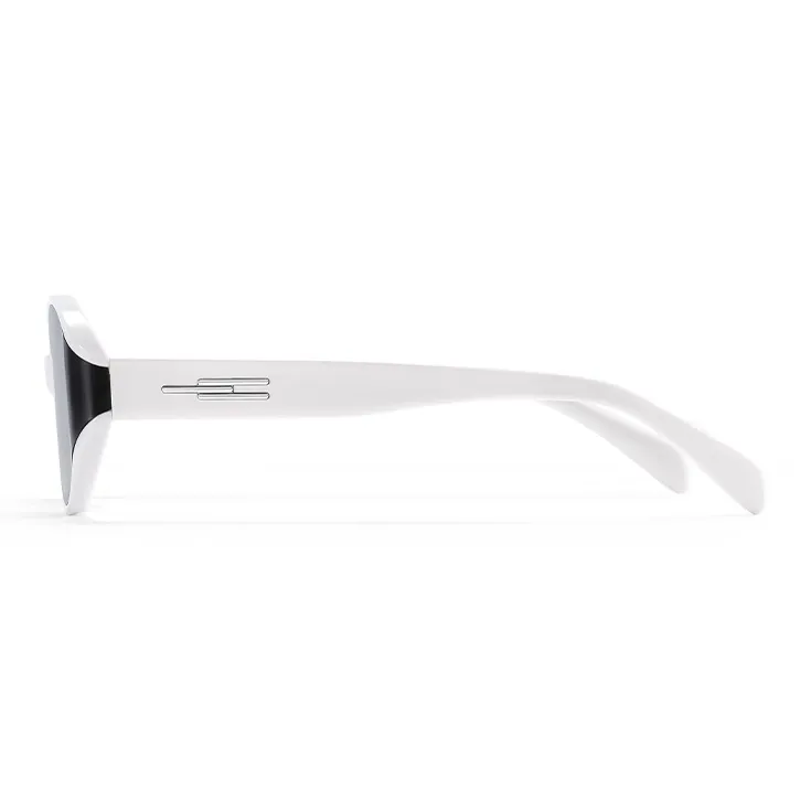 BERTHA TR/Memory Plastic Oval Sunglasses Unisex-6