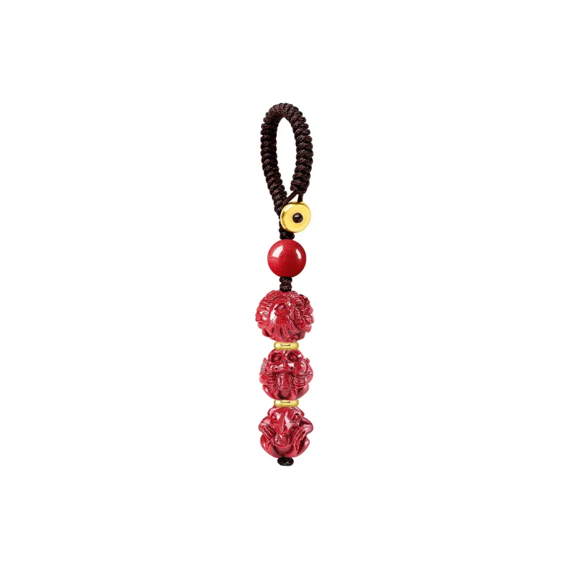 EADDA JEWELRY Cinnabar Keychains Unisex-38
