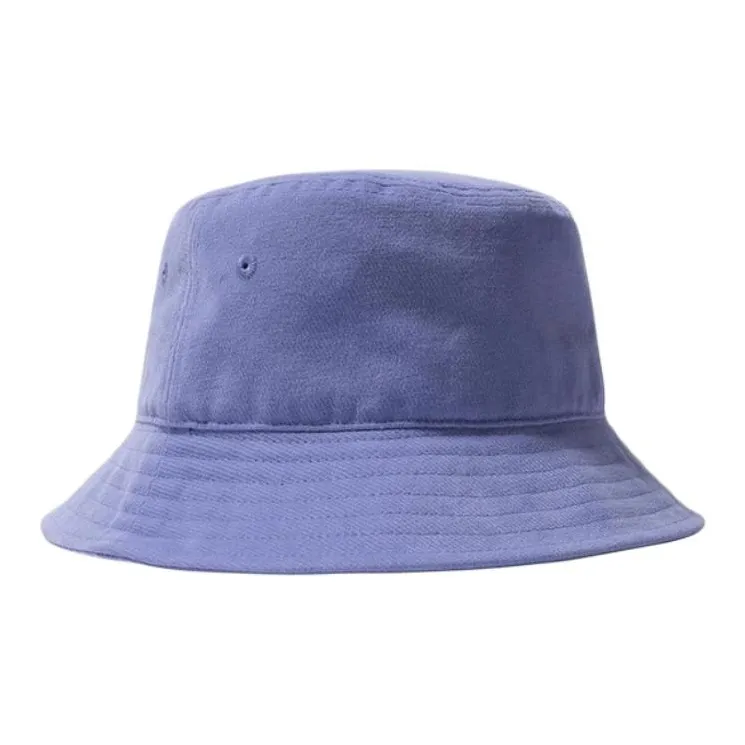 Stussy Cotton Bucket Hats Unisex Blue Purple-1