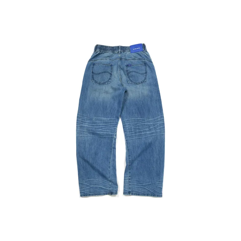 Angel Chen X Lee ANGEL CHEN Collaboration Jeans Unisex Medium Blue-1