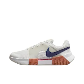 Nike Zoom GP Challenge 1 Abrasion Resistant Low Top Tennis Shoes Women's White
