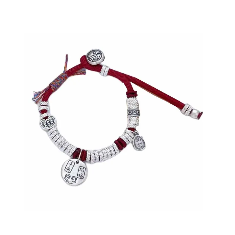 Silver Arashi Sterling Silver Bracelet 999 Fine Silver Unisex-0