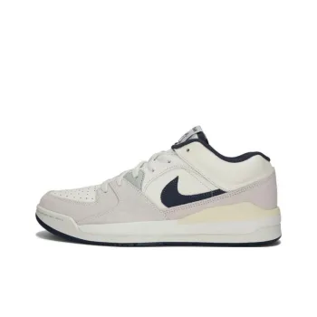 Jordan Air Ship Anti Slip Wear Resistant Low Top Vintage Basketball Shoes Men's Beige Gray