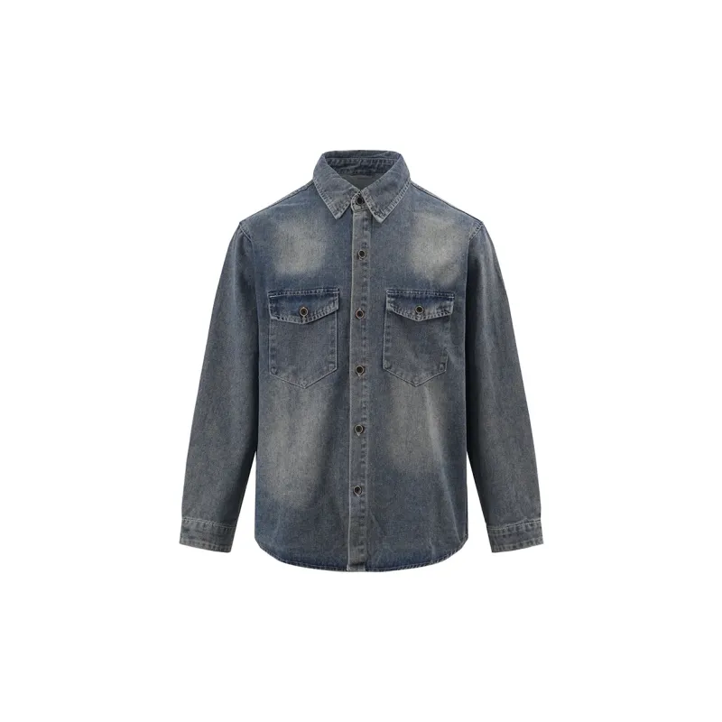 GTRG Denim Jackets Unisex Blue-1