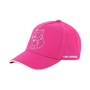 Karl Lagerfeld Kids Logo print Cotton Cap