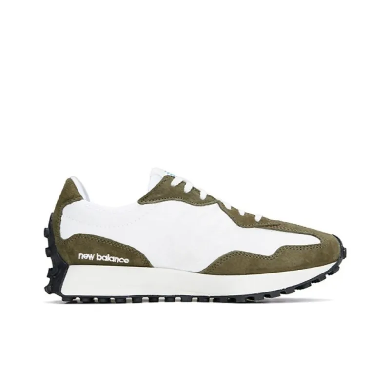 New Balance 327 Khaki White-1