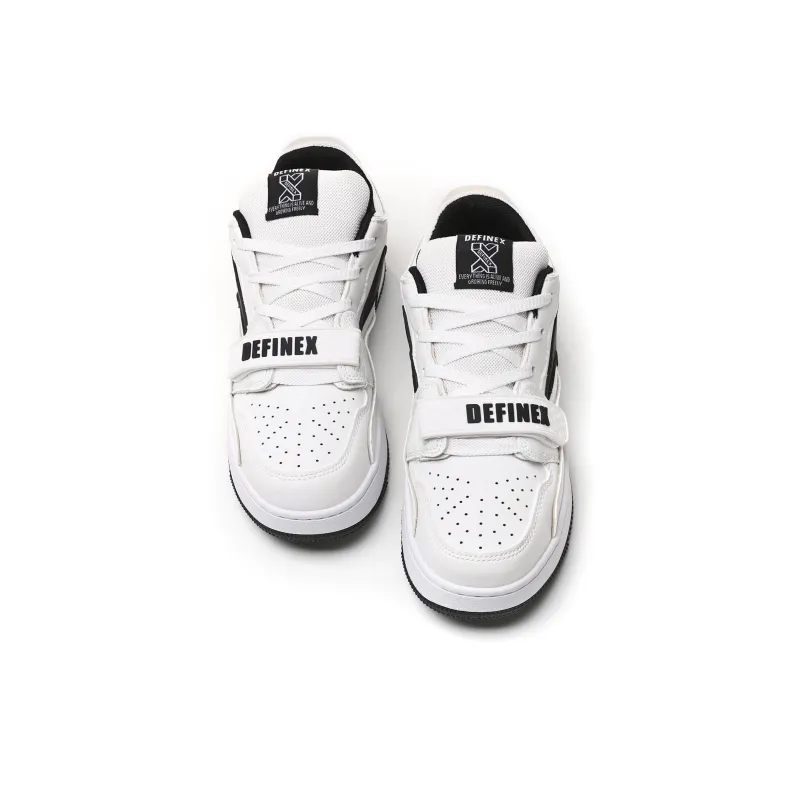 DEFINEX Low-Top Skateboard Shoes Unisex White-12