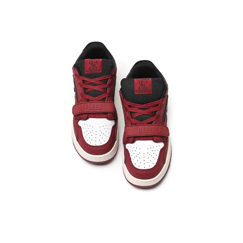 DEFINEX Low-Top Skateboard Shoes Unisex White-26