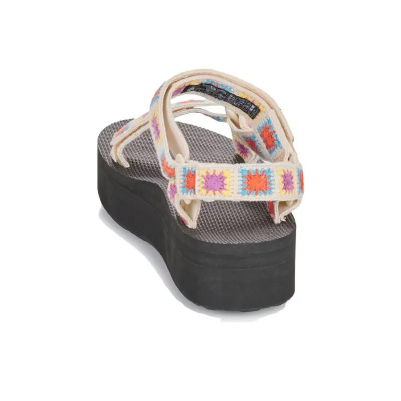 Teva Beach Sandals Women's Black Beige-5