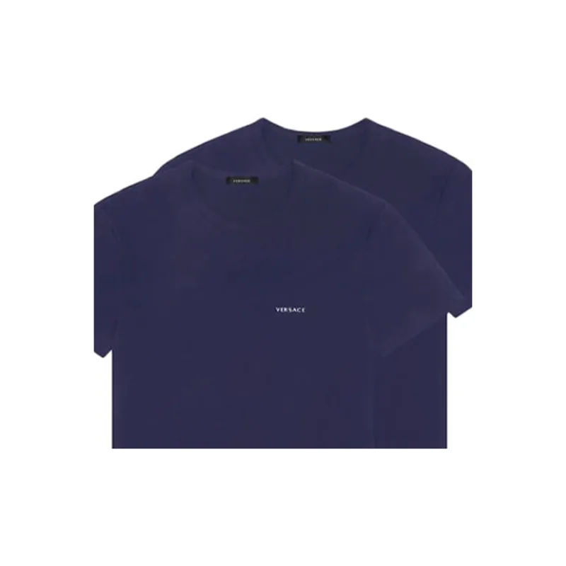 VERSACE T Shirt Men's 2 Pack Blue-4