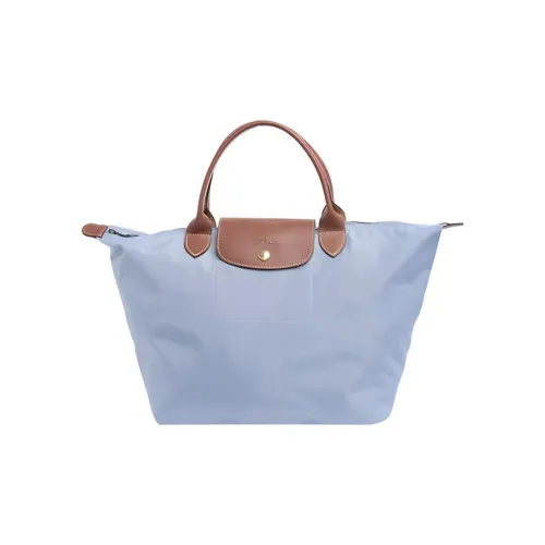 LONGCHAMP Le Pliage Nylon And Leather Dumpling Bag 75B01161 Handbags Small Size Women's Blue