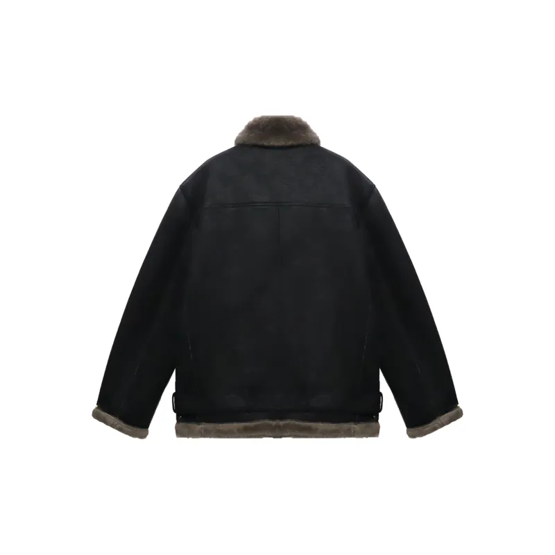 WILD LEADER Leather Jacket Unisex-1