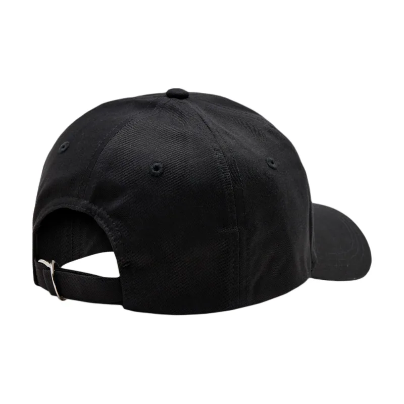 CALVIN KLEIN Cotton Baseball Caps Women's Black-1