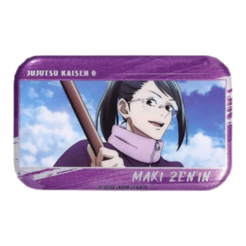 BOOM COMIC Jujutsu Kaisen 0 Screenshot Badge Satoru Gojo Toge Inumaki Yuta Okkotsu Badges-1