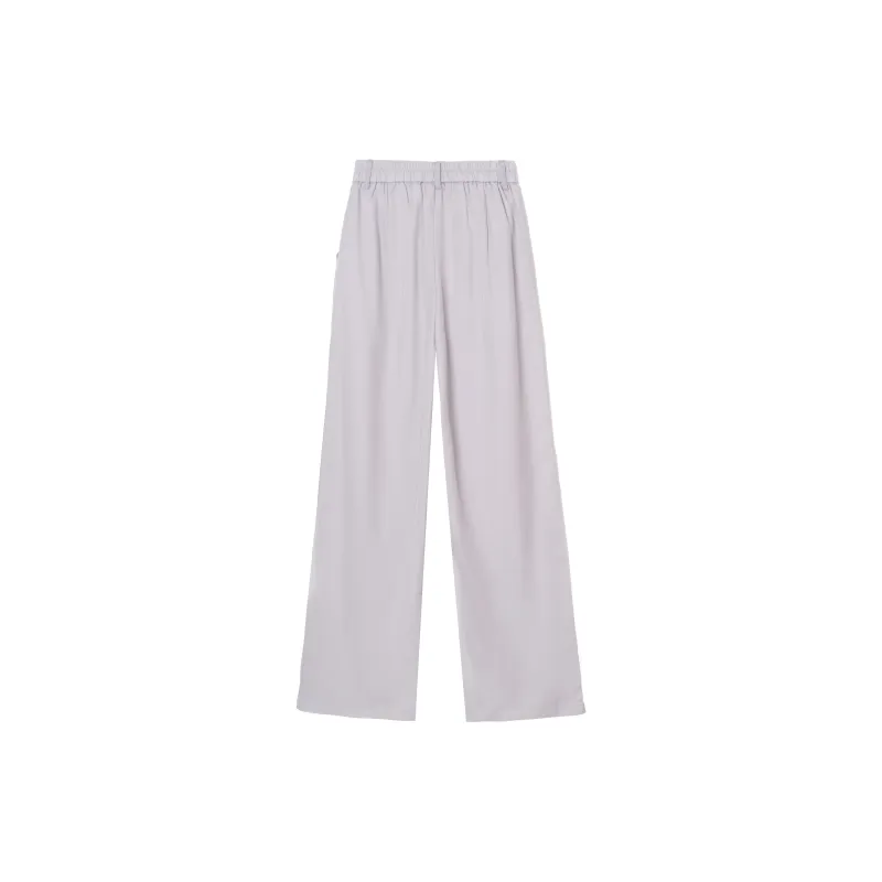 FAWENXIANGZI Casual Pants Women's Light Gray-1