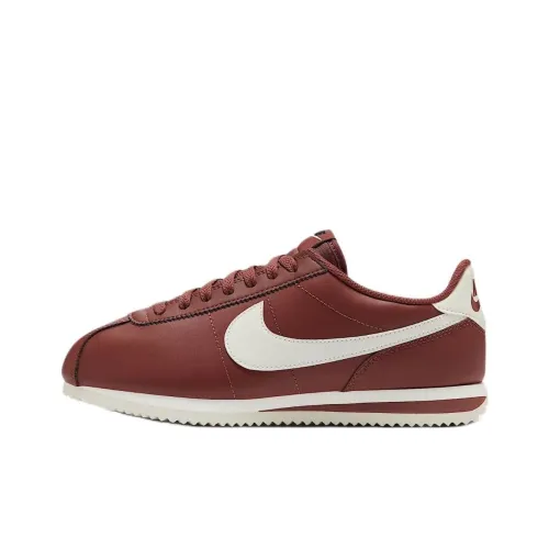 Nike Anti Slip Wear Resistant Low Top Casual Running Shoes Women's Red Brown