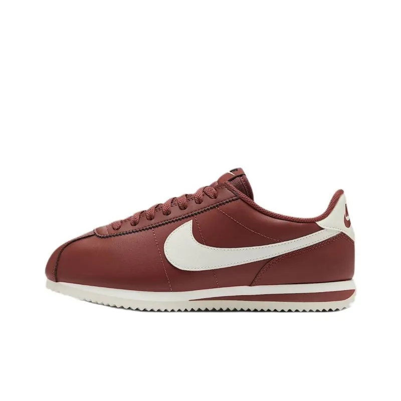 Nike Anti-Slip Wear-Resistant Low-Top Casual Running Shoes Women's Red Brown-0