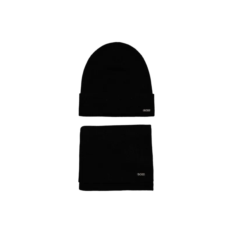 BOSS Livi Beanie Hat Set-0