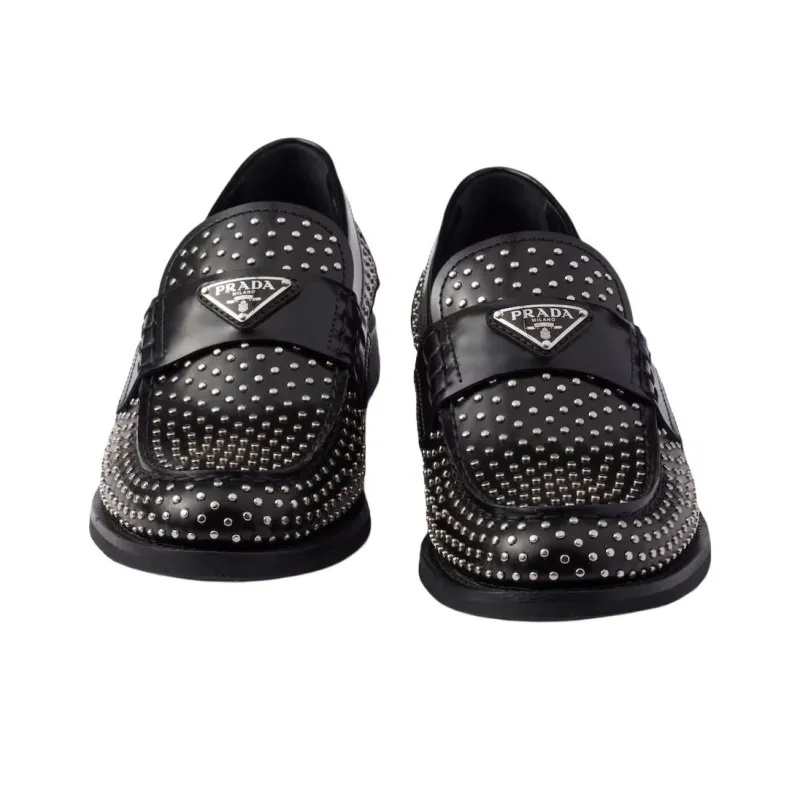 PRADA Loafers Women's Black-4