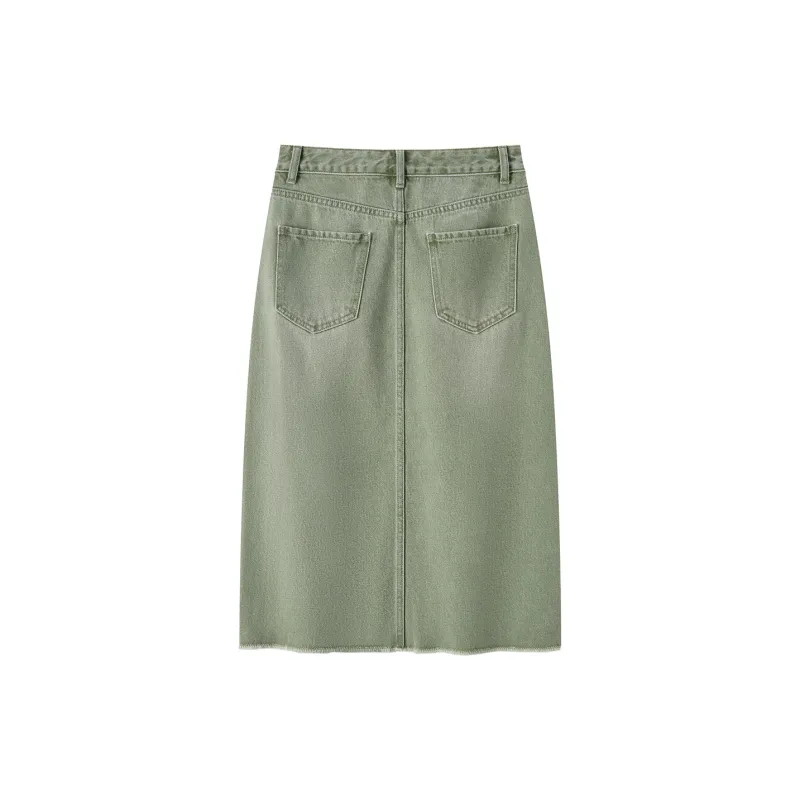 SEM/R Denim Long Skirts Women's-1