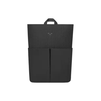 MAH Polyester Backpack Unisex Obsidian Black/Gray White Paint/Caramel/Cactus Green