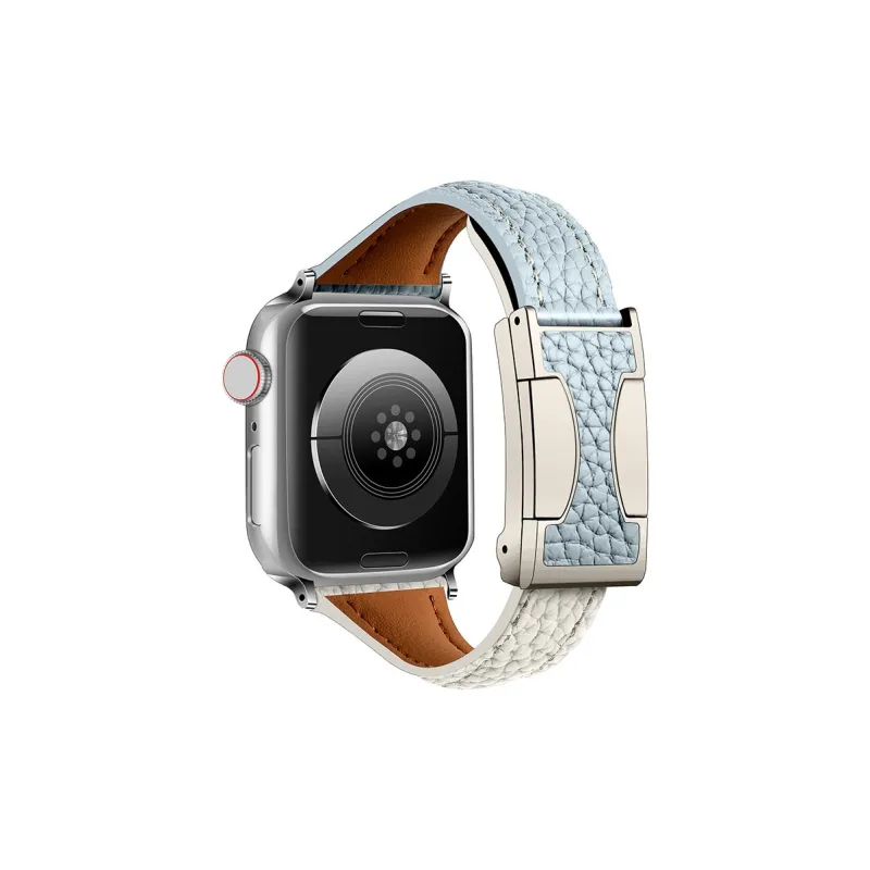 ZHENGGUANG Watch Band Apple Compatibility Genuine Leather Material-12