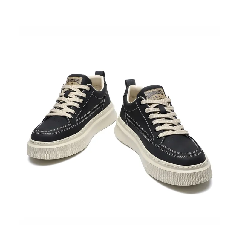 CEDAR HAN Abrasion Resistant Lightweight Height Increasing Low Top Skateboard Shoes Men's-8