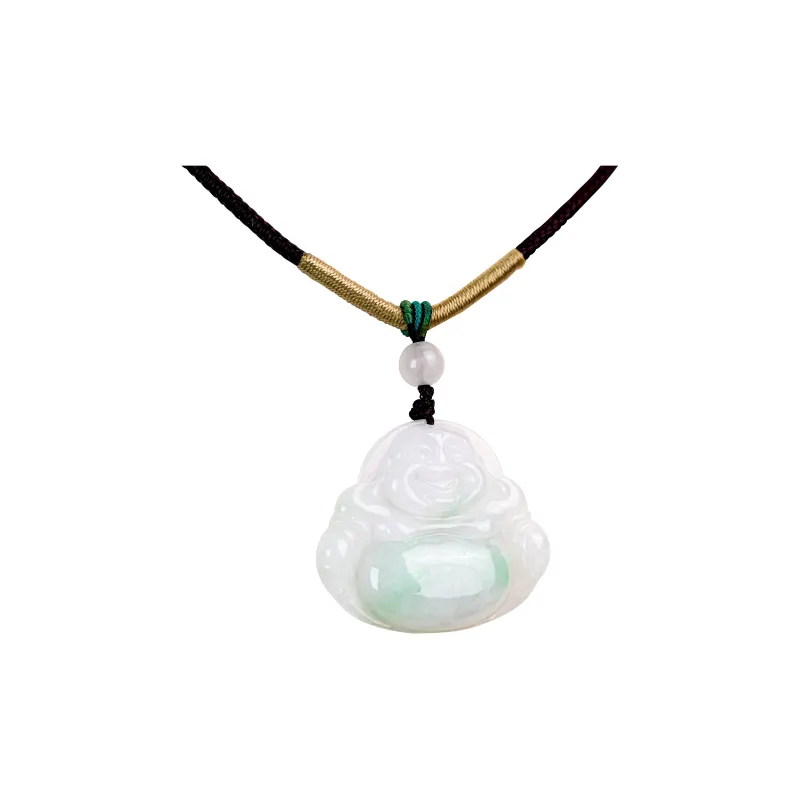 CUIYURIJI Glutinous Jade Jadeite Necklaces Women's-0