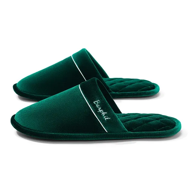 Barphil Men's & Women's Indoor Home Fall & Winter Slip Resistant Cotton Slipper With Soft Sole Closed Toe Casual-18