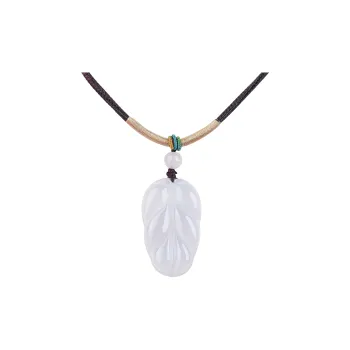 CUIYURIJI Glutinous Jade Necklaces Women's