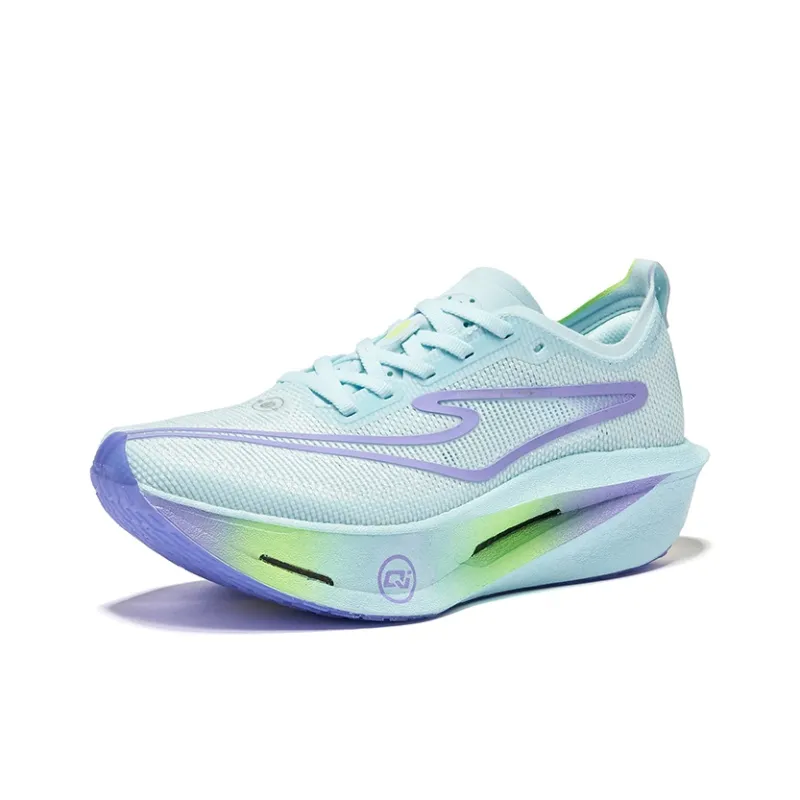 Erke Realm Of The Orchid 3.0 Cushioning, Breathable, And Resilient Design Low Top Running Shoes Women's Tranquil Blue-4