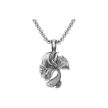 EVBEA Stainless Steel Necklaces Men's