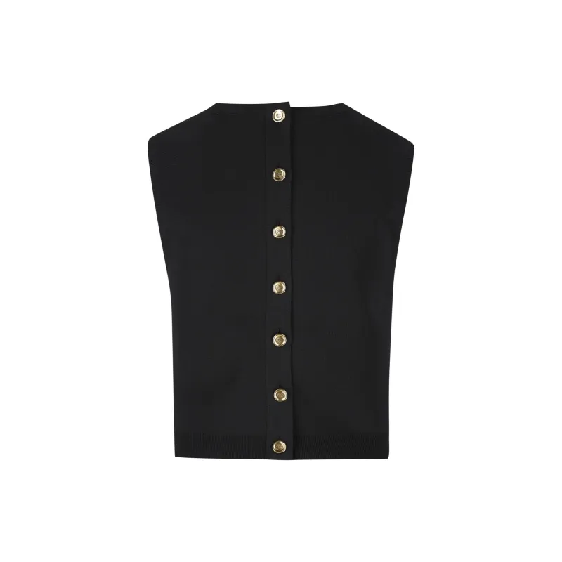 Givenchy V Neck Knitted Vest-1