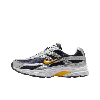 Nike Initiator Anti Slip Wear Resistant Low Top Running Shoes Men's Silver