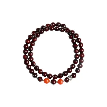 Moon Seal Hundred Rivers Rosewood Precious Wood Bracelets Unisex